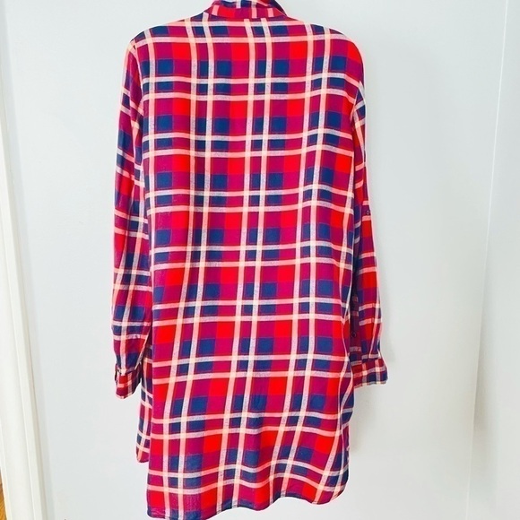 Zara plaid holiday top - Picture 5 of 6